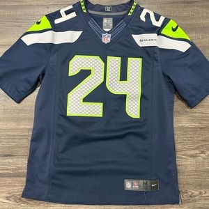 Marshawn Lynch - Nike Jersey - Men’s Medium And Toque Combo